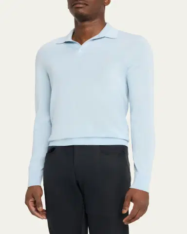 Sease Men's Lasca V-Neck Polo Sweater | Thumbnail 4
