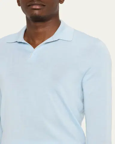 Sease Men's Lasca V-Neck Polo Sweater | Thumbnail 5
