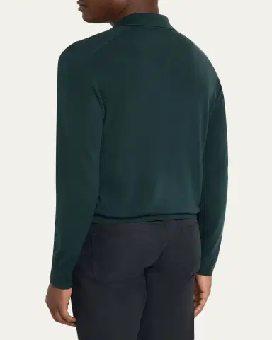Sease Men's Lasca V-Neck Polo Sweater | Thumbnail 8