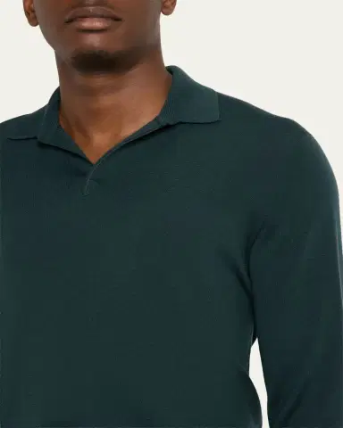 Sease Men's Lasca V-Neck Polo Sweater | Thumbnail 10