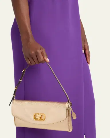 Valentino Garavani Laminated Leather Bag | Thumbnail 2 Valentino Garavani Laminated Leather Bag | Thumbnail 2