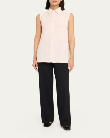 OFFICINE GÉNÉRALE Nash Straight-Leg Pants | Thumbnail 2 OFFICINE GÉNÉRALE Nash Straight-Leg Pants | Thumbnail 2