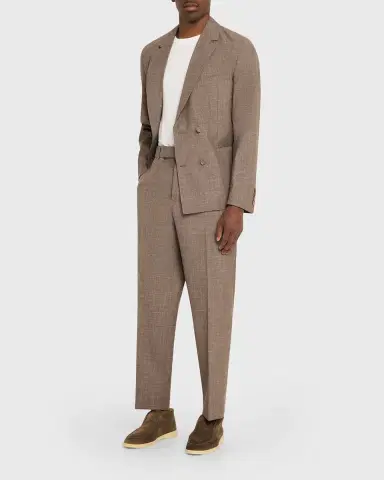 OFFICINE GÉNÉRALE Hoche Wool-Linen Tailored Pants | Thumbnail 6