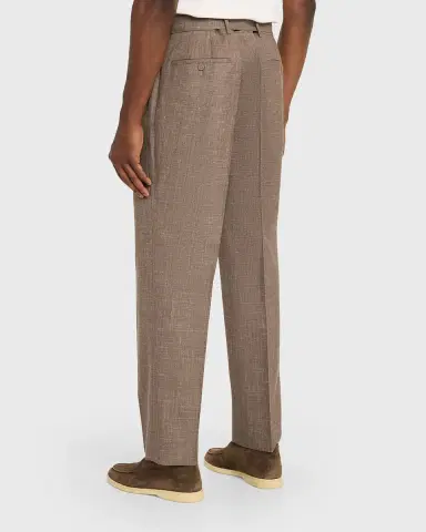 OFFICINE GÉNÉRALE Hoche Wool-Linen Tailored Pants | Thumbnail 7