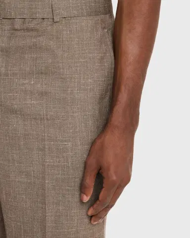 OFFICINE GÉNÉRALE Hoche Wool-Linen Tailored Pants | Thumbnail 9
