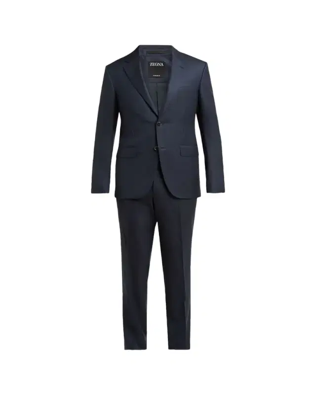 Men's Wool 15milmil15 Two-Piece Suit