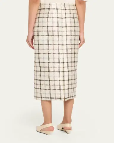 Brandon Maxwell The Mercer Bonde Pencil Skirt | Thumbnail 3 Brandon Maxwell The Mercer Bonde Pencil Skirt | Thumbnail 3
