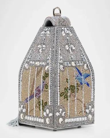 Judith Leiber Couture Landmark Birdcage Crystal Minaudiere Clutch Bag | Thumbnail 3 Judith Leiber Couture Landmark Birdcage Crystal Minaudiere Clutch Bag | Thumbnail 3