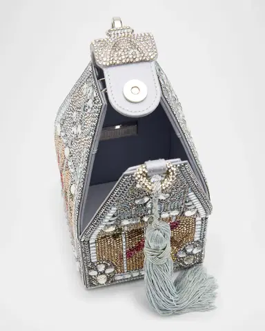 Judith Leiber Couture Landmark Birdcage Crystal Minaudiere Clutch Bag | Thumbnail 4 Judith Leiber Couture Landmark Birdcage Crystal Minaudiere Clutch Bag | Thumbnail 4