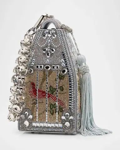 Judith Leiber Couture Landmark Birdcage Crystal Minaudiere Clutch Bag | Thumbnail 6 Judith Leiber Couture Landmark Birdcage Crystal Minaudiere Clutch Bag | Thumbnail 6