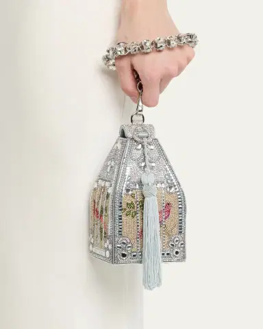 Judith Leiber Couture Landmark Birdcage Crystal Minaudiere Clutch Bag | Thumbnail 7 Judith Leiber Couture Landmark Birdcage Crystal Minaudiere Clutch Bag | Thumbnail 7