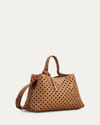 Tod's Micro Timeless T Cutout Leather Shoulder Bag | Thumbnail 2 Tod's Micro Timeless T Cutout Leather Shoulder Bag | Thumbnail 2