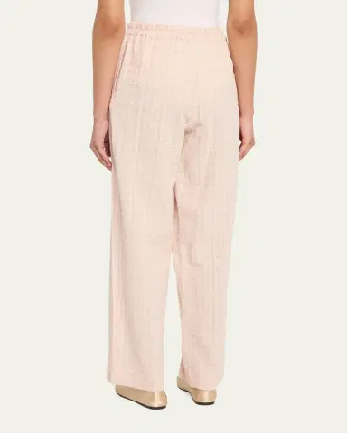 Officine Generale Wilma Textured Drawstring Pants | Thumbnail 3 Officine Generale Wilma Textured Drawstring Pants | Thumbnail 3