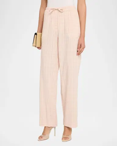 Officine Generale Wilma Textured Drawstring Pants | Thumbnail 8 Officine Generale Wilma Textured Drawstring Pants | Thumbnail 8
