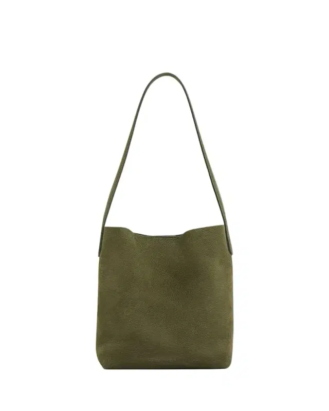 Mansur Gavriel Everyday Cabas Small Suede Shoulder Bag