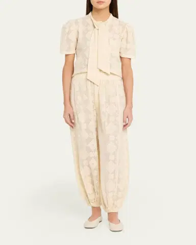 ALIX OF BOHEMIA Margot Eyelet Joggers | Thumbnail 2 ALIX OF BOHEMIA Margot Eyelet Joggers | Thumbnail 2