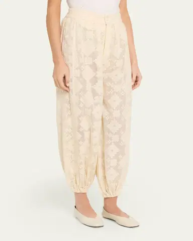 ALIX OF BOHEMIA Margot Eyelet Joggers | Thumbnail 4 ALIX OF BOHEMIA Margot Eyelet Joggers | Thumbnail 4