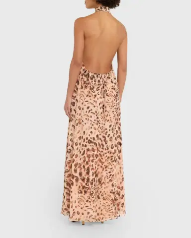 Cara Cara Marion Twisted Open-Back Halter Maxi Dress | Thumbnail 7 Cara Cara Marion Twisted Open-Back Halter Maxi Dress | Thumbnail 7