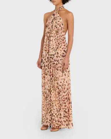 Cara Cara Marion Twisted Open-Back Halter Maxi Dress | Thumbnail 8 Cara Cara Marion Twisted Open-Back Halter Maxi Dress | Thumbnail 8