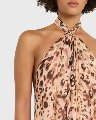 Cara Cara Marion Twisted Open-Back Halter Maxi Dress | Thumbnail 9 Cara Cara Marion Twisted Open-Back Halter Maxi Dress | Thumbnail 9