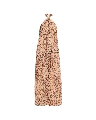 Cara Cara Marion Twisted Open-Back Halter Maxi Dress | Thumbnail 1 Cara Cara Marion Twisted Open-Back Halter Maxi Dress | Thumbnail 1