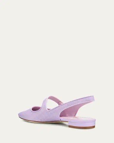 Manolo Blahnik Campari Mary Jane Slingback Flats | Thumbnail 2