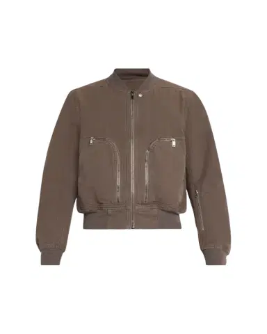 DRKSHDW RICK OWENS Men's Heavy Cotton Flight Jacket | Thumbnail 1 DRKSHDW RICK OWENS Men's Heavy Cotton Flight Jacket | Thumbnail 1