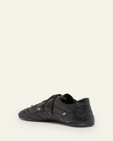 Balenciaga Men's Zen Slim Studded Leather Low-Top Sneakers | Thumbnail 4 Balenciaga Men's Zen Slim Studded Leather Low-Top Sneakers | Thumbnail 4