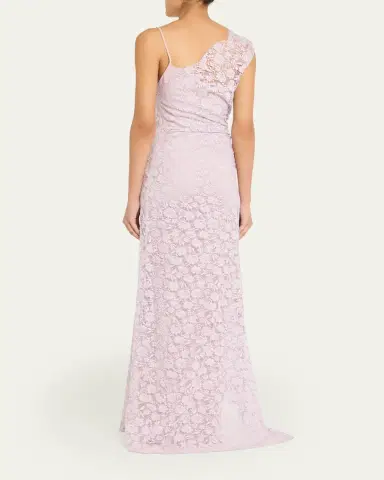 A.L.C. Gia Asymmetric Draped Lace Gown | Thumbnail 3 A.L.C. Gia Asymmetric Draped Lace Gown | Thumbnail 3