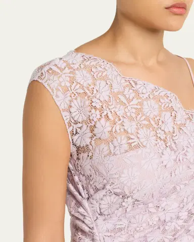 A.L.C. Gia Asymmetric Draped Lace Gown | Thumbnail 5 A.L.C. Gia Asymmetric Draped Lace Gown | Thumbnail 5