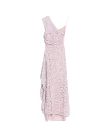 A.L.C. Gia Asymmetric Draped Lace Gown | Thumbnail 1 A.L.C. Gia Asymmetric Draped Lace Gown | Thumbnail 1