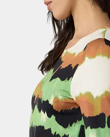 Diane von Furstenberg Robin Watercolor-Print Column Maxi Dress | Thumbnail 9