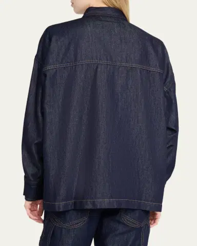DARKPARK Jenny Tencel Denim Shirt | Thumbnail 3 DARKPARK Jenny Tencel Denim Shirt | Thumbnail 3