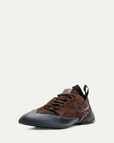Loewe Grip Suede Low-Top Sneakers | Thumbnail 2