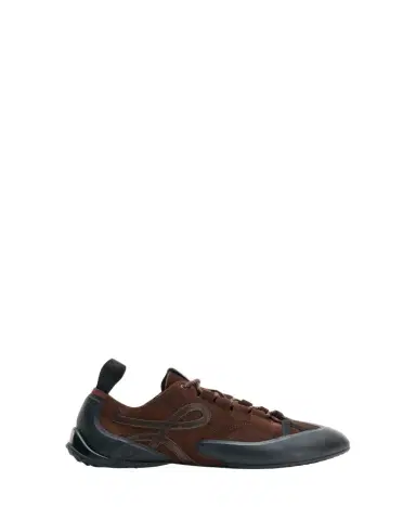 Loewe Grip Suede Low-Top Sneakers | Thumbnail 1