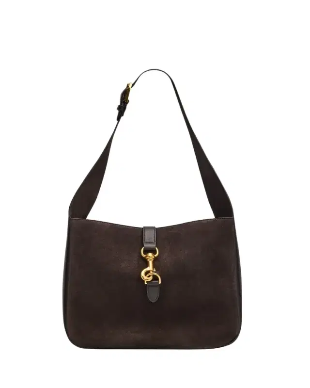Nili Lotan Anita Suede & Leather Shoulder Bag