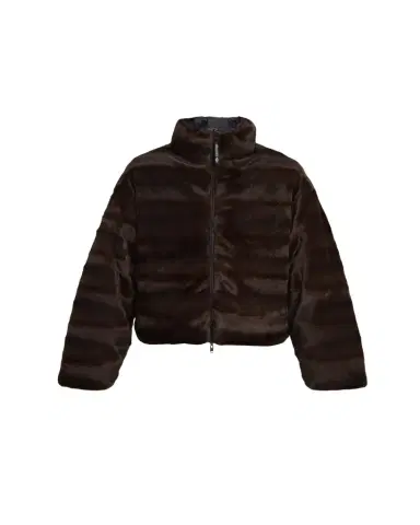 Balenciaga Faux Fur Reversible Nylon Puffer Jacket | Thumbnail 1