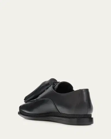 Sacai Tassel Leather Pointed-Toe Moccasins | Thumbnail 4