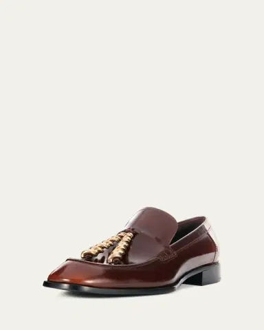 Loewe Edge Leather Loafers | Thumbnail 2