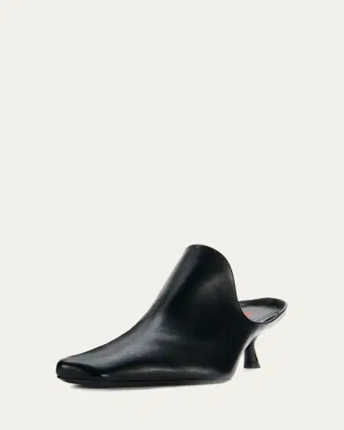 Loewe 45mm Emily Leather Mules | Thumbnail 2 Loewe 45mm Emily Leather Mules | Thumbnail 2