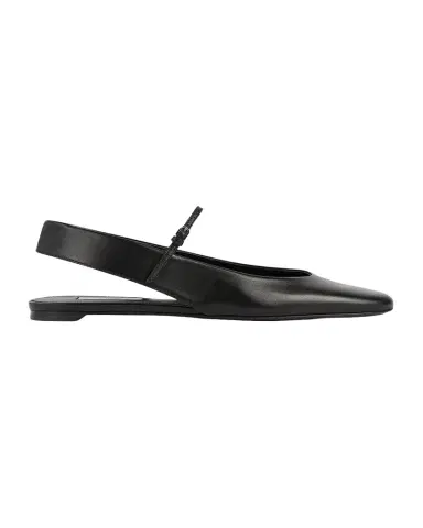 Toteme Nappa Leather Slingback Mary Jane Ballerina Flats | Thumbnail 1