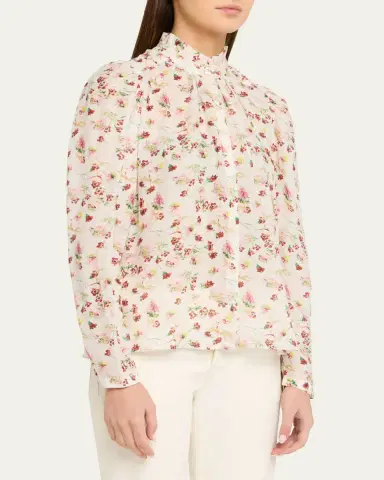 ALIX OF BOHEMIA Artemis Wild Garden Long-Sleeve Blouse | Thumbnail 4 ALIX OF BOHEMIA Artemis Wild Garden Long-Sleeve Blouse | Thumbnail 4
