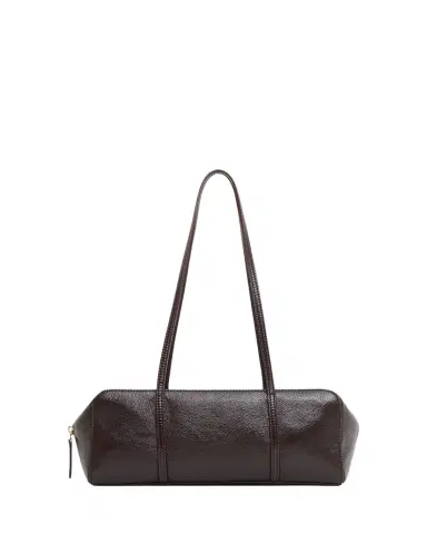 Mansur Gavriel Filo Glossy Leather Shoulder Bag | Thumbnail 1 Mansur Gavriel Filo Glossy Leather Shoulder Bag | Thumbnail 1