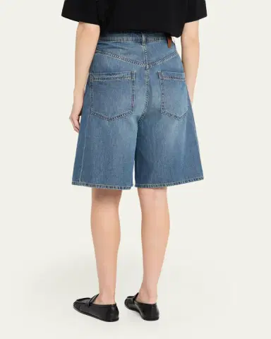 DARKPARK Ines Crossover Denim Shorts | Thumbnail 3 DARKPARK Ines Crossover Denim Shorts | Thumbnail 3