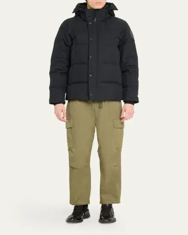 Canada Goose Men's Coated Wyndham Black Label Parka | Thumbnail 2 Canada Goose Men's Coated Wyndham Black Label Parka | Thumbnail 2