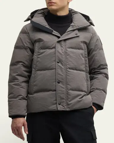 Canada Goose Men's Coated Wyndham Black Label Parka | Thumbnail 8 Canada Goose Men's Coated Wyndham Black Label Parka | Thumbnail 8