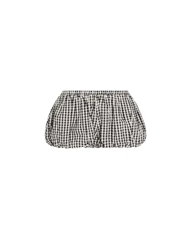 Briar Gingham Seersucker Bloomer Shorts