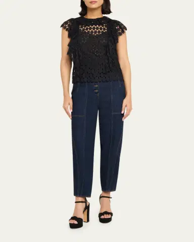 Ulla Johnson Daevy Lace Top | Thumbnail 2