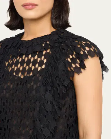Ulla Johnson Daevy Lace Top | Thumbnail 5