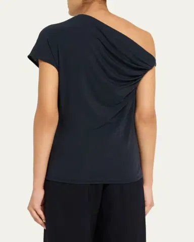 A.L.C. Halle Ruched Asymmetric Tee | Thumbnail 3